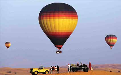 Dubai Hot Air Ballooing