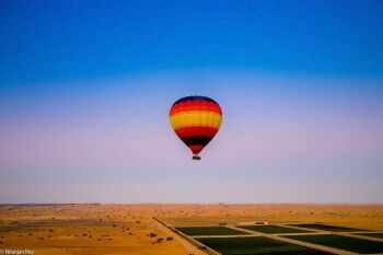 Ballooning Dubai Flight